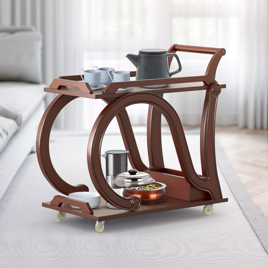TEA TROLLEY-TEDDY