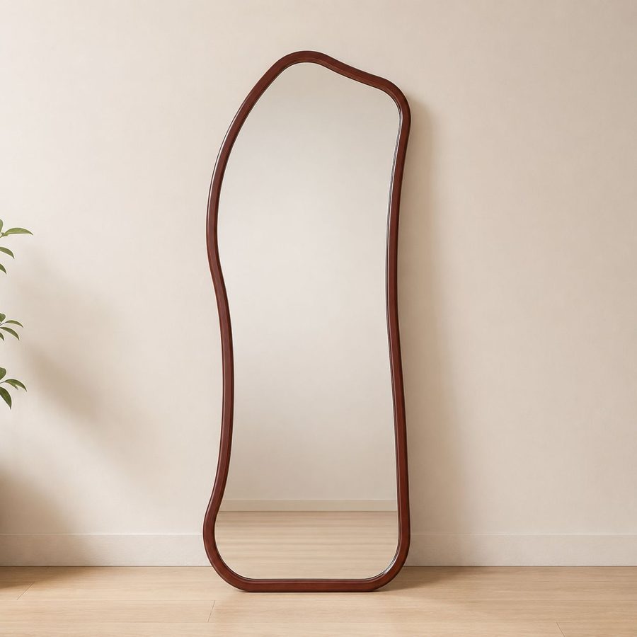 Mirror-Curvix (Wood)